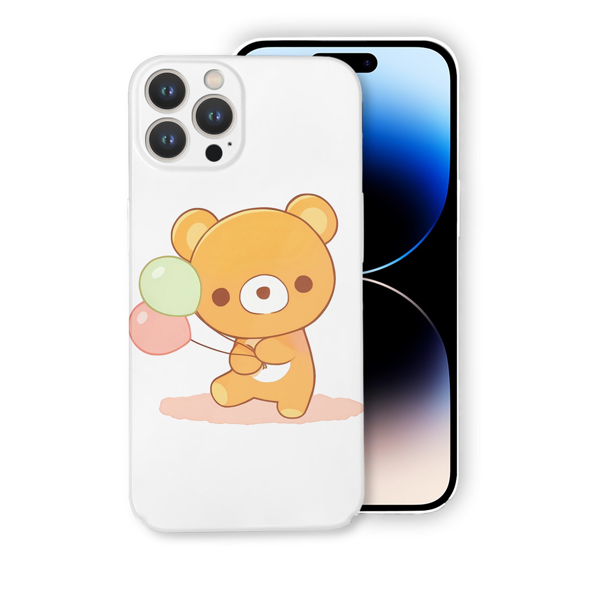 （画像用） リラックマ リラックマ キイロイトリ Rilakkuma Korilakkuma Kiiroitori 【iPhone 14シリーズ対応】ハードケース